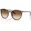 Ray-Ban Occhiali da sole unisex Rb2204, Tartaruga gialla avana/marrone sfumato trasparente, 54 mm