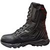 Lilychan LiliChan 8" Side-Zip Combattimento Duty Stivali da Uomo Militare e tattico Boot