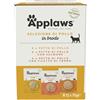 Applaws Cibo Umido Naturale per Gatti, Selezione di Pollo in Brodo in Bustine - Confezione Multipla da 12 x 70g
