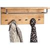 M2 Kollektion HomeTrends4You 831522 - Appendiabiti in Legno, Rovere, 80 x 30 x 26 cm