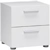 Tvilum Comodino Laminato Bianco 7007049 L40h42p40.3cm