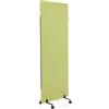 hjh OFFICE 891005 Divisori acustici mobile FLEXMIUT 177 x 60 cm, Singolo, Pannello divisorio, Tessuto Verde