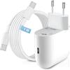 Truhuova Caricabatterie USB-C da 45 W per Google Pixel, caricatore rapido con cavo da 1 m, alimentatore USB-C compatibile con Google Pixel 10 Pro, 9 Pro XL, 8 Pro, 7 Pro, Pixel Tablet e altri dispositivi USB C