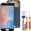 SiuVorZhi Display LCD compatibile con Samsung Galaxy S7 G930 G930F Display LCD Touch Screen Assembly parti di ricambio con strumenti (nero)
