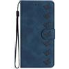 Rnrieyta Miagon Custodia Portafoglio per Samsung Galaxy S20 Fe,Goffrato Fiore Farfalla Cover in PU Pelle con Porta Carte Custodia Chiusura Magnetica della Patella per Donne