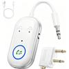 YOYTRF Ricevitore trasmettitore Bluetooth 5.3, adattatore wireless AUX Bluetooth 2 in 1, ricevitore Bluetooth per cuffie, doppio accoppiamento, connessione stabile, ricevitore trasmettitore Bluetooth AUX per