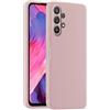 HULLIN Custodia per Telefono in Silicone Colorato, Adatta per Samsung Galaxy A13 4G (6.6) - Polvere di sabbia