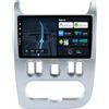 BXLIYER Android 16 IPS Autoradio Per Renault Logan 1 Sandero/Largus Dacia Duster 2009-2017 GPS Radio - 4G+64G - Senza fili CarPlay Android Auto - DAB Volante WiFi Bluetooth - 9 Pollici 2 Din - Camera