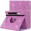 TiMOVO Custodia per Universale Tablet 9-11 Pollici, Viola Glitterato