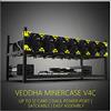 RXFSP Veddha V4C 8/12 GPU Impilabile Telaio Open Air Mining Rig Caso Ethereum LTC BTC Bitcoin Miner Rig Caso