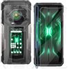 KJYFOANI Custodia per Ulefone Armor 33 Pro (6.95) Case Trasparente Morbida Silicone TPU Cover Antiurto Bumper + Vetro Temperato Pellicola Protettiva 1 Pezzi - Cristallo