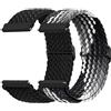 DMVEIMAL Cinturino 22mm Nylon per Huawei Watch Gt/Gt 2 46mm/per Samsung Galaxy Watch 3 45mm/Galaxy Watch 46 mm/Gear S3 Frontier, Smartwatch Cinturini Sport per Amazfit Bip 5/Gtr 2e Band Uomini Donne 2 Pack