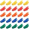 PATIKIL Copertura Connettore Plug RJ45, 50Pcs Copertura per Cavi di Rete Cat5 Cat5E Cat6 Cat7 per Laptop Computer Desktop Router Smart TV Telecamere di Rete Stampanti, 5 Colori