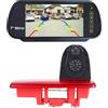 fodacao HD IP68 1280Pixels, luce freno doppia telecamera di retromarcia, supporto di parcheggio con angolo regolabile, ricambio per Fiat Talento/Opel Vauxhall Vivaro/Renault Trafic/Nissan NV300 (telecamera