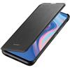 Huawei P Smart Z PU Flip Cover Protettiva, Nero
