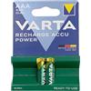 SICIGNANO CASALINGHI Batterie Ricaricabili Recharge Accu Power AAA 800 mAh | 1 Confezione da 2 Pezzi | Per Telecomandi, Torce, Giocattoli e Dispositivi Elettronici