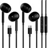 SGRLRT Cuffie USB C con filo per iPhone 17 16 15 Pro Max, 2 Pack Cuffie Tipo C con Microfono e telecomando, Hi-Fi Stereo Auricolari USB C In-Ear Cuffie per Galaxy S24 S23 S22 S21 Ultra, Pixel 8 9, Beige
