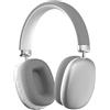 jaslnisy Cuffie senza fili sull'orecchio, cuffie Bluetooth 5.3 con riduzione del rumore con microfoni, audio ad alta risoluzione, tempo di riproduzione di 48 ore, pieghevoli, cuscinetti morbidi