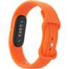 GIOPUEY Cinturini Compatibile con Google Fitbit Air, Morbido Silicone Cinturino [Resistente all'Usura] [Traspirante] - Orange