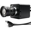 Svpro Fotocamera industriale 4K 60fps, USB 3.0 e HDMI Dual Output, obiettivo manuale CS-Mount da 8 mm, IMX678 Low Light UVC Webcam per microscopia e visione a macchina