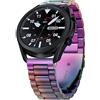 Hiseus Cinturino Compatibile con Samsung Galaxy Watch 3 45mm/ Watch 46mm, Cinturino in Acciaio Inossidabile in Metallo Compatibile con Samsung Gear S3 / Gear S3 Classic Cinturini (Colorato)
