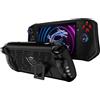 JYGamhanbil Custodia Protettiva per MSI Claw A1M Console Gaming Handheld 7 2024,TPU Morbido Grip Borsa Guscio Posteriore con Presa Ergonomica e Supporto per MSI Claw A1M PC Gaming,Nero