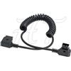 HangTon Cavo a spirale prolunga maschio-femmina a D-tap P-tap per Anton Bauer V-Mount Gold Mount