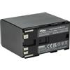 vhbw batteria sostituisce Canon BP-975, BP-955 per videocamera camcorder (6600mAh, 7,4V, Li-Ion)
