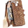 Rnrieyta Miagon Cerniera Portafoglio Custodia per Samsung Galaxy A54 5G,Magnetica Geometria Cover Protettiva Libro con Porta Carte Flip Caso con Cinturino da Polso