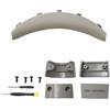 YROHGKPN Lussuosa fascia imbottita per cuffie WH1000XM3, base in plastica leggera, strato superiore in peluche