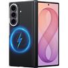 X-level Cover per Galaxy Z Fold 8 Ultra, Magnetica, Effetto Carbonio, Nera | Custodia Compatibile Con MagSafe, Con Motivo Fibra Di Aramide, Rigida, Resistente Ai Graffi, Design Ultrasottile E Leggero