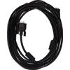 lanberg CA-VGAC-10CC-0050-B - Cavo Vga (15 Poli), con Nucleo in ferrite, 5 m, Colore: Nero