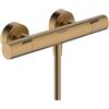hansgrohe Ecostat Fine rubinetto doccia esterno con termostatico, 13324140, Ecostat Fine bronzo spazzolato [Rubinetteria Bagno > Rubinetteria Doccia]