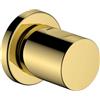 hansgrohe Zesis S valvola di arresto, 74997990, Zesis S oro [Rubinetteria Bagno > Rubinetteria Doccia]