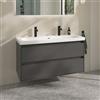 Villeroy & Boch Skyla mobile con lavabo doppio, 2 scomparti estraibili, 5A51C4R1+C80000VR, Skyla [Mobili da Bagno > Mobili con Doppio Lavabo]