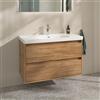 Villeroy & Boch Skyla mobile con lavabo, 2 scomparti estraibili, 5A51A5R1+C79900RH, Skyla [Mobili da Bagno > Mobili con Lavabo Integrato]