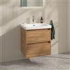 Villeroy & Boch Skyla mobile con lavabo, 2 scomparti estraibili, 5A5160R1+C79400RH, Skyla [Mobili da Bagno > Mobili con Lavabo Integrato]