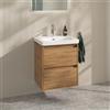 Villeroy & Boch Skyla mobile con lavabo, 2 scomparti estraibili, 5A5155R1+C79300RH, Skyla [Mobili da Bagno > Mobili con Lavabo Integrato]
