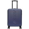 k-way trolley cabina bagaglio a mano 55x40x20 stagione 2024 (Blue indaco)
