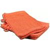 Gözze - Guanto da Bagno, Set da 4 Pezzi, Berlino, 100% Cotone, 17 x 24 cm - Arancione