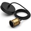 Philips Vintage Sospensione Portalampada, Oro