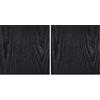 d-c-fix Pellicola Adesiva per mobili legno nero PVC plastica vinile impermeabile decorativa per cucina, armadio, porta carta rivestimento 45 x 200 cm (Confezione da 2)