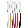 BUGATTI GLAA-021F35/6 Glamour Set 6 Pezzi Coltello Bistecca, Multicolore
