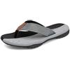 ChayChax Infradito Uomo Scarpe da Spiaggia e Piscina Sportive Beach Sandali Morbide Ciabatte Antiscivolo Pantofole con Gomma Suola,Marrone,41 EU