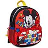 Seven Zaino Small - MICKEY MOUSE, Monoscomparto, Scuola e asilo, Per bambini e bambine, Scuola e tempo libero
