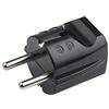 Meister - Spina Schuko, in plastica, 250 V, 16 A, sezione massima del cavo 2,5 mm², IP20 per interni, ingresso dritto, spina Schuko con serracavo, 7421020, colore: nero