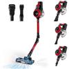Ufesa Z3 Aspirapolvere Senza Fili Scopa Elettrica Flex a Batteria 22.2V, 10KPa, 150W, 40 min, Spazzola Motorizzata con Luce, 2 Velocità, Accessori per Pavimenti/Tappeti/Animali/Divano/Auto