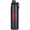 Seven Maxi Borraccia Termica A.C. MILAN - WIN THE GAME, Acciaio Inox, 650 ml, Calcio, Scuola e tempo libero, Per bambini, Ragazzi e adulti, Prodotto ufficiale, Idea regalo