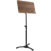 TIGER MUS35-PRO Leggio professionale per spartiti orchestrali con scrivania in legno e con base robusta interamente in metallo, ideale per scuole, orchestre e chiese