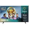 Hisense Smart TV 55 Pollici Risoluzione 4K Ultra HD Display LED Sistema VIDAA HDR10+ colore Nero - 55A69Q